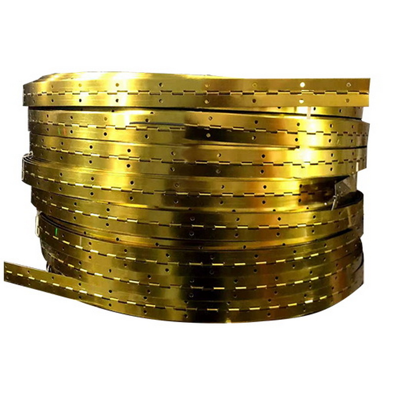 Heavy Equipment Bucket - Dobradiça Contínua de Aço Inoxidável Dourada