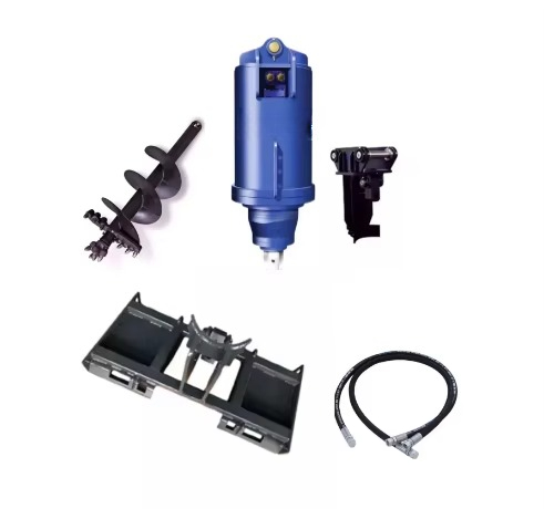Auger Drill Attachment - Mini escavadeiras ou acessório para carregadeira