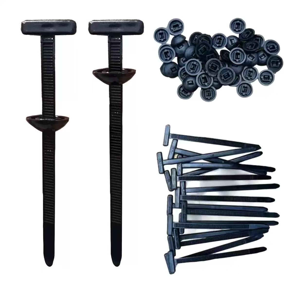 Heavy Equipment Management - 10/100 Peças Abraçadeiras de Nylon Reforçadas
