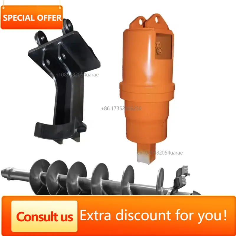 Acessório de perfuração hidráu - Auger Drill Attachment avaliação e preço