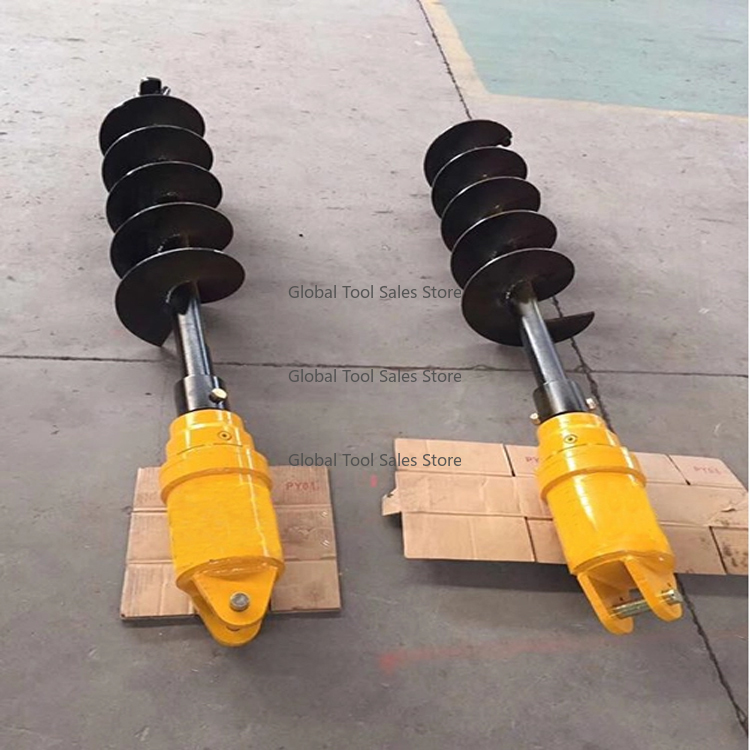 Motor de fixação de escavadeir - Auger Drill Attachment avaliação e preço