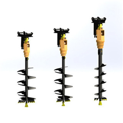 Acessórios para Escavadora, Br - Auger Drill Attachment avaliação e preço