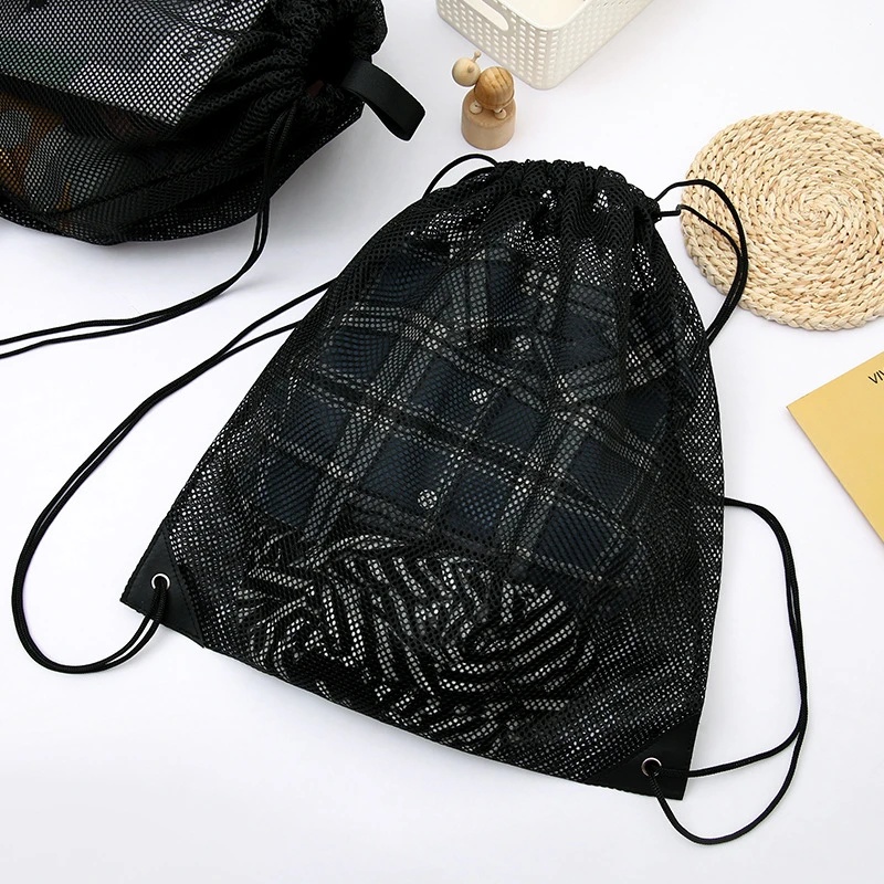 Mochila de Rede com Cordão Pre - Heavy Equipment Management avaliação e preço
