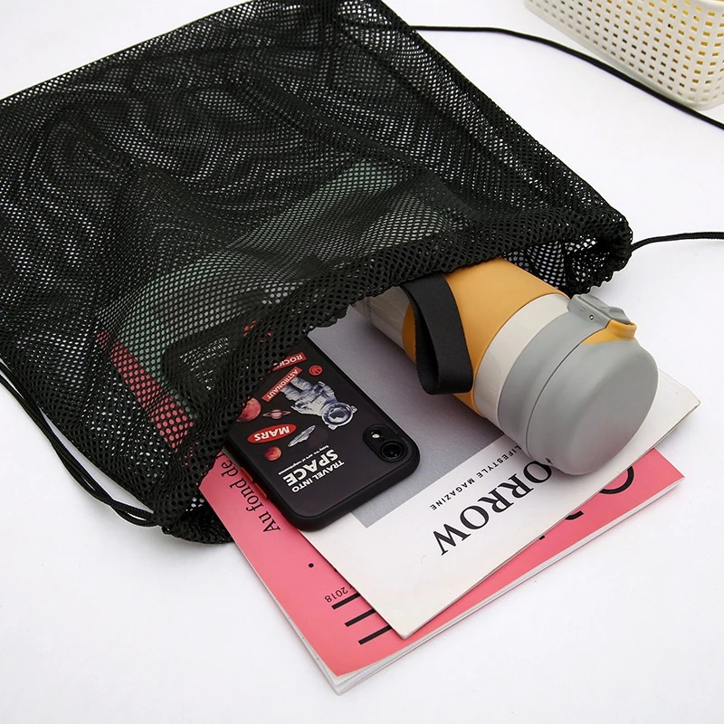 Mochila de Rede com Cordão Pre - Heavy Equipment Management avaliação e preço