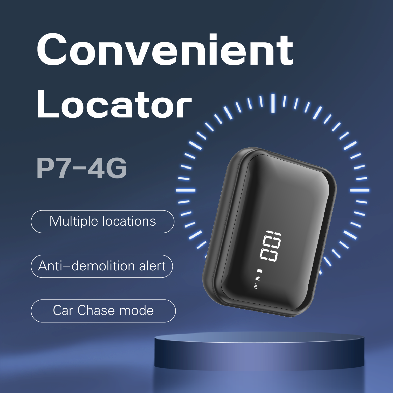 Portátil p7 mini carro gps ras - Heavy Equipment Gps Tracker avaliação e preço