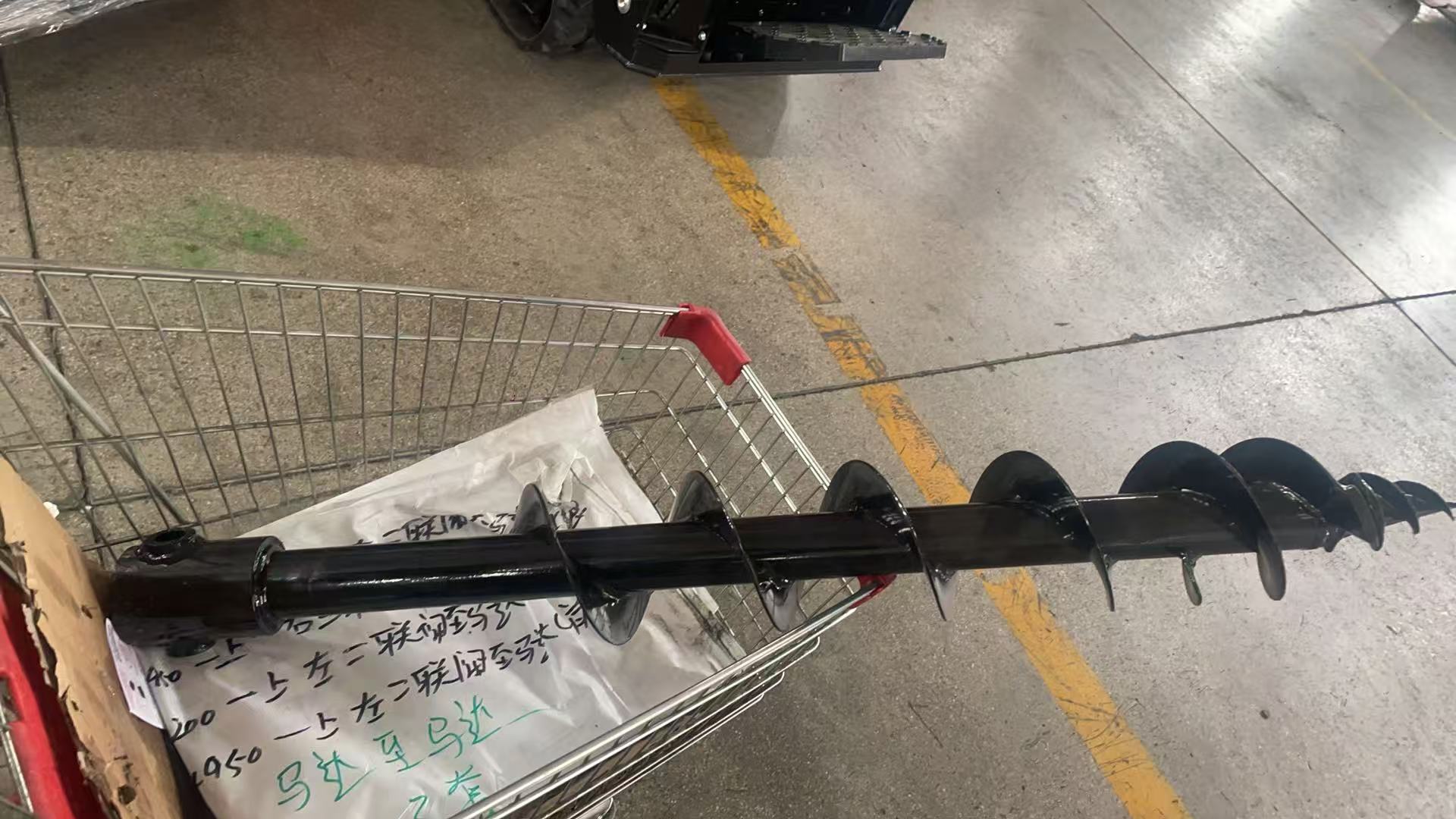 Perfurador Hidráulico de Solo  - Auger Drill Attachment avaliação e preço