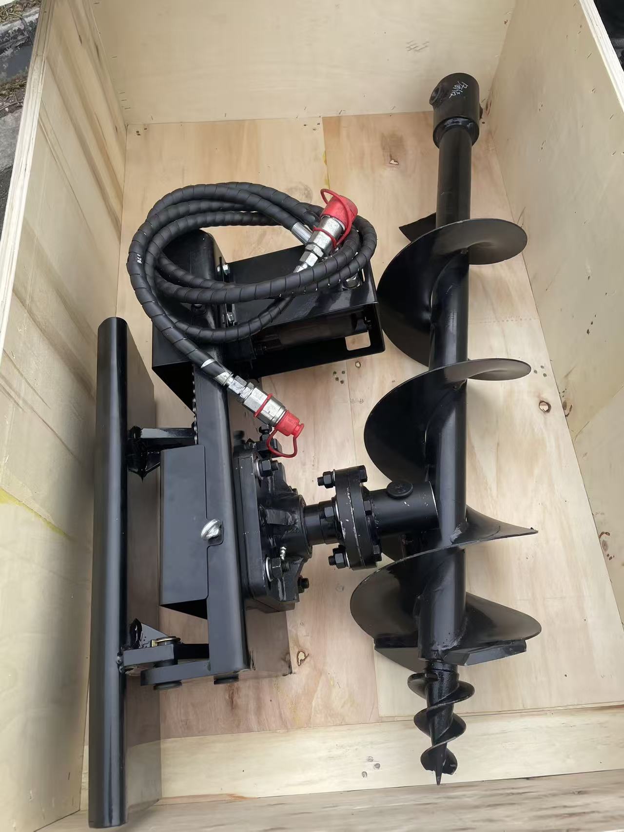Perfurador Hidráulico de Solo  - Auger Drill Attachment avaliação e preço